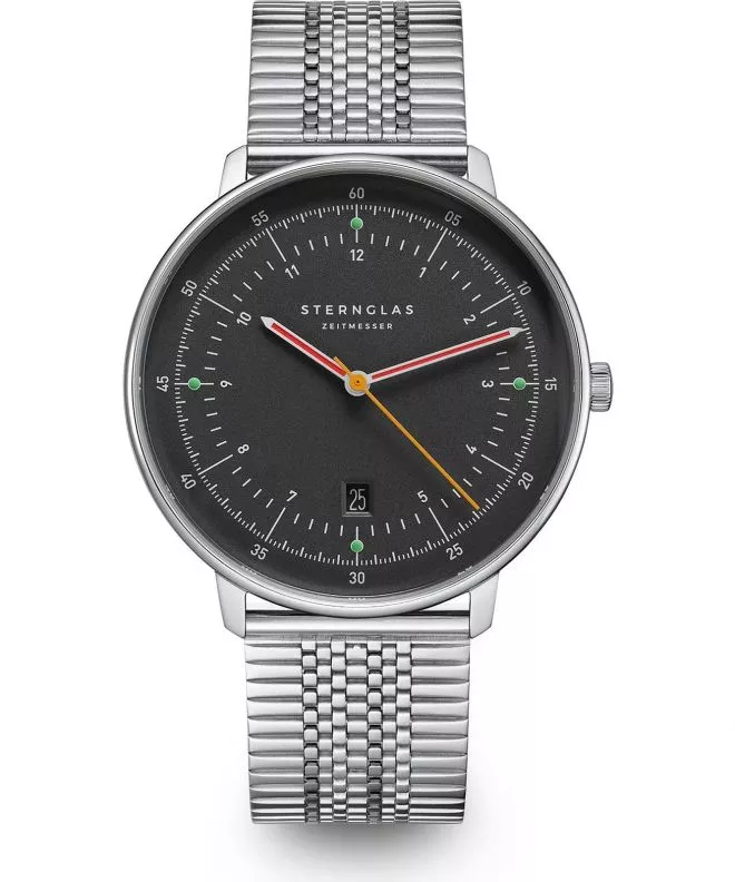 Годинник Чоловічий Sternglas Hamburg Neugraphite S01-HH39-ME08