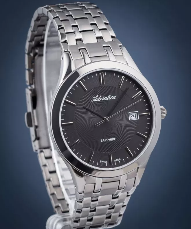 Годинник Чоловічий Adriatica Sapphire A1236.S116Q