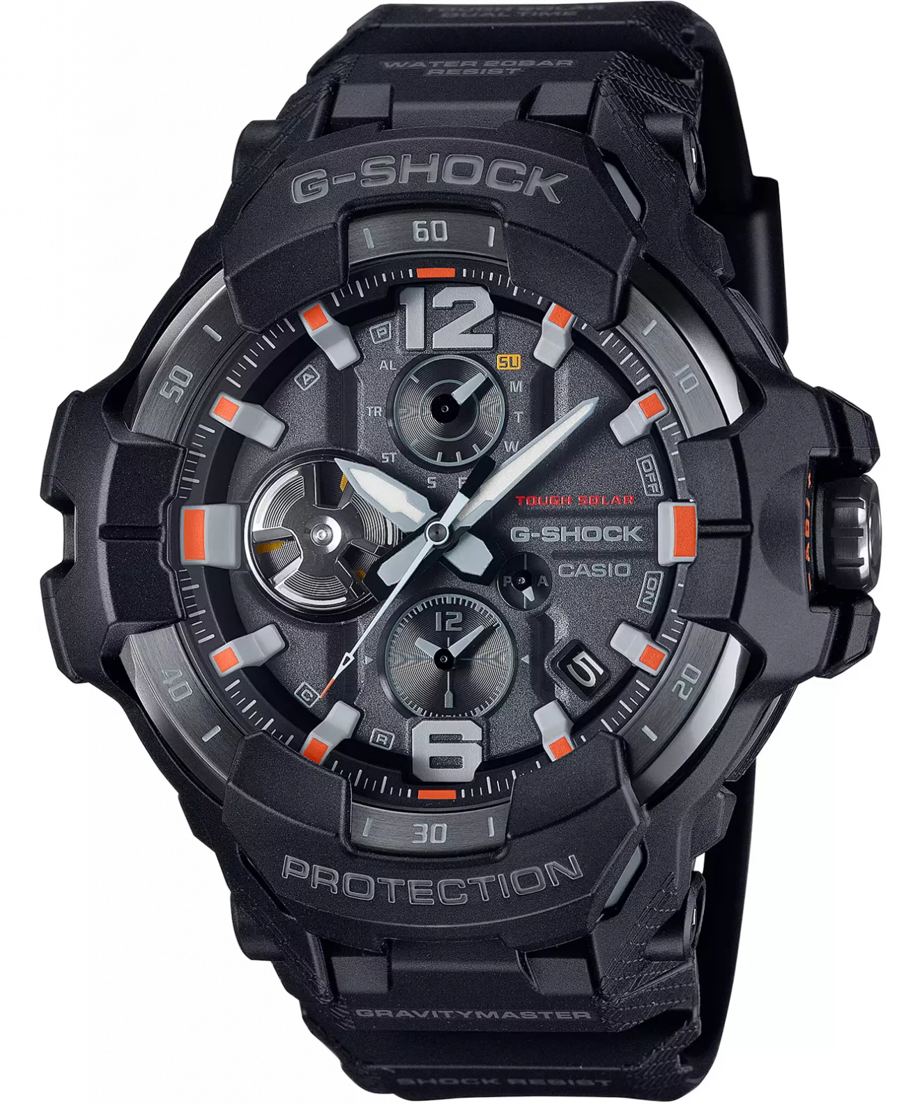 Годинник Чоловічий Casio G-Shock Gravitymaster Dual Time Solar GR-B300EC-1AER
