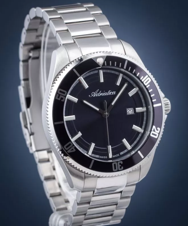 Годинник Чоловічий Adriatica Classic Sapphire A1139.5115Q