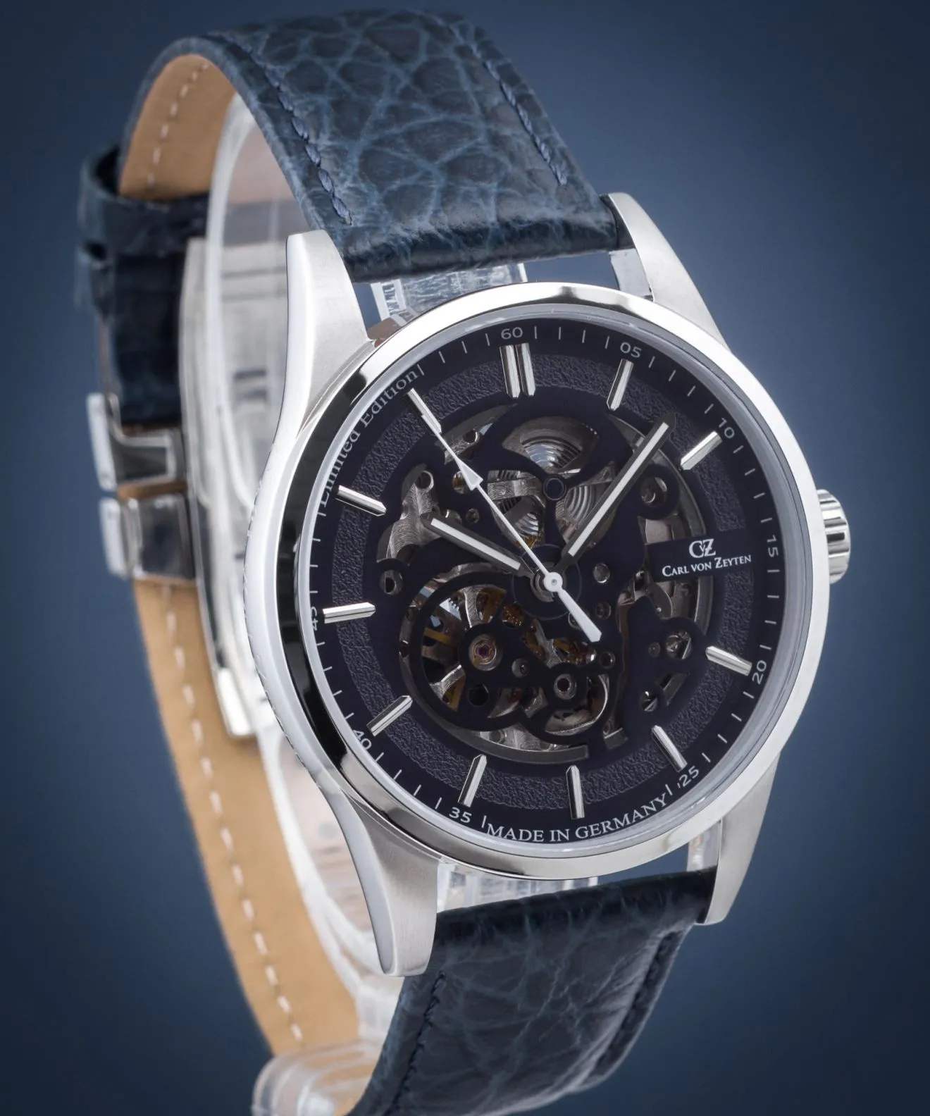 Годинник Чоловічий Carl von Zeyten Alpirsbach Limited Edition CVZ0076BLS