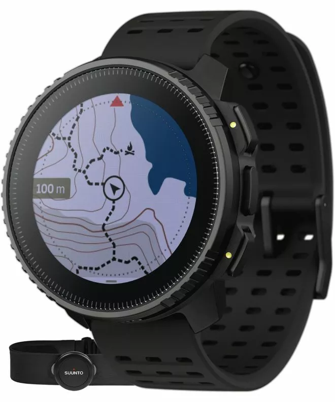 Спортивний Годинник Для Жінок І Чоловіків Suunto Vertical All Black + HR [Sapphire Glass] SS050862000HR