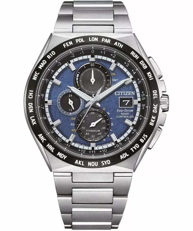 Годинник Чоловічий Citizen Radio Controlled Super Titanium Eco-Drive AT8238-84L