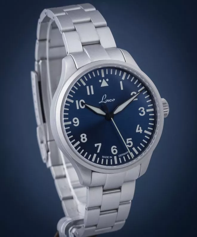 Годинник Чоловічий Laco Augsburg 39 Blaue Stunde Automatic LA-862102.MB (862102.MB)