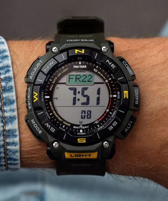 Годинник Чоловічий Casio Protrek Tough Solar PRG-340-3ER
