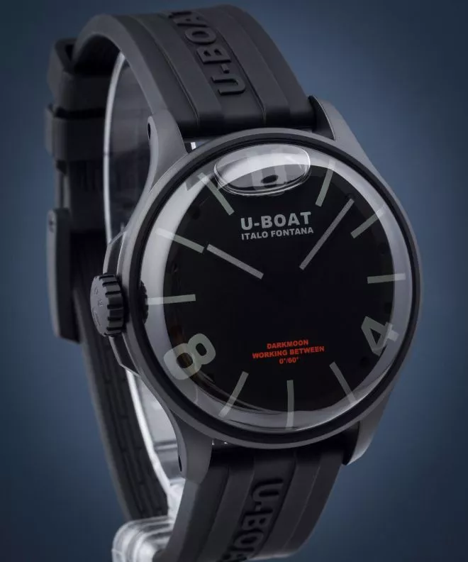 Годинник Чоловічий U-Boat Darkmoon 44mm BK Black PVD 9544