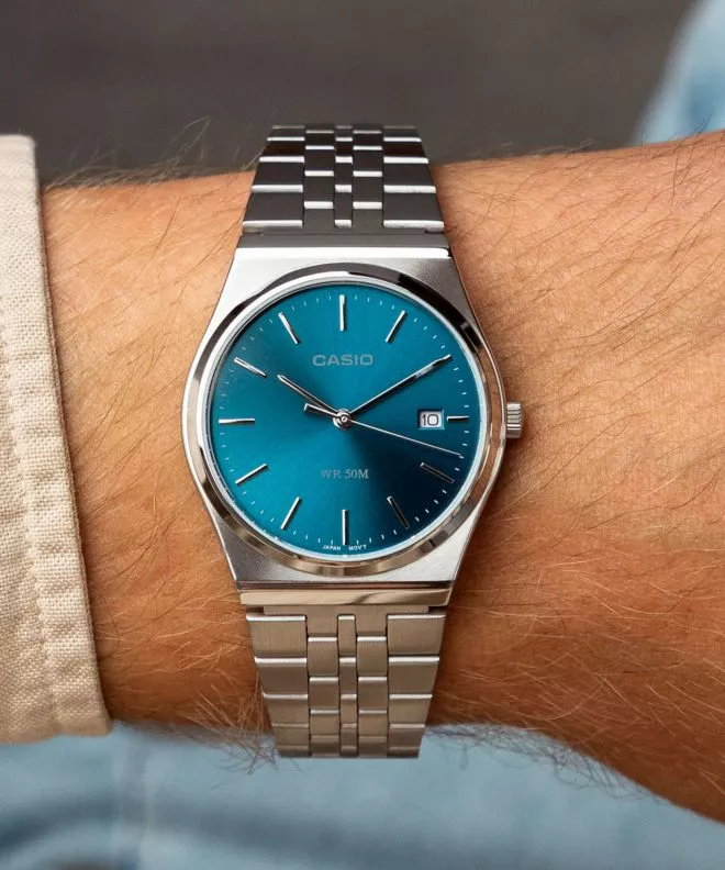 Годинник Чоловічий Casio Classic navy blue MTP-B145D-2A2VEF