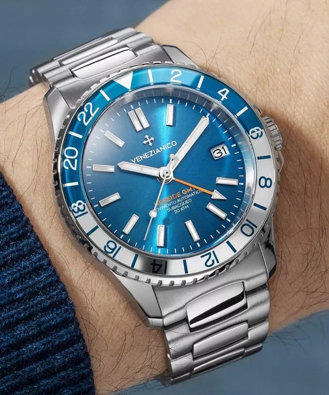 Годинник Чоловічий Venezianico Nereide GMT 3521502C