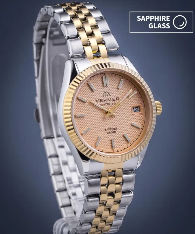 Годинник Жіночий VERMER Ionian Lady Gold Silver-Gold Steel IA3454-44-1854J