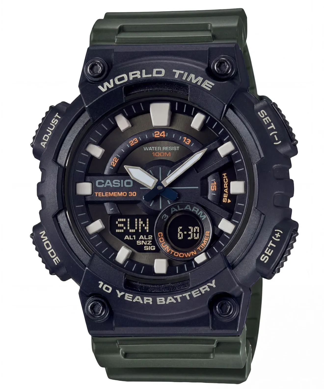 Годинник Чоловічий Casio Collection Men AEQ-110W-3AVEF