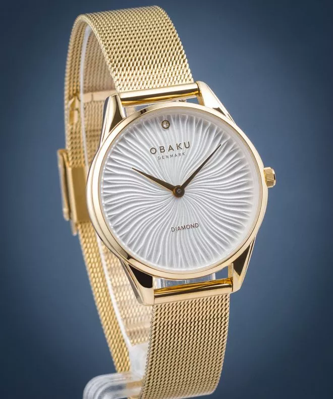 Годинник Жіночий Obaku Smykke Gold V297LXGIMG