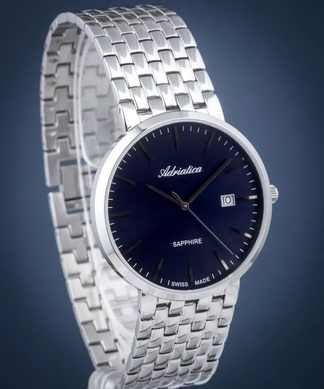 Годинник Чоловічий Adriatica Classic Sapphire A1281.5115Q