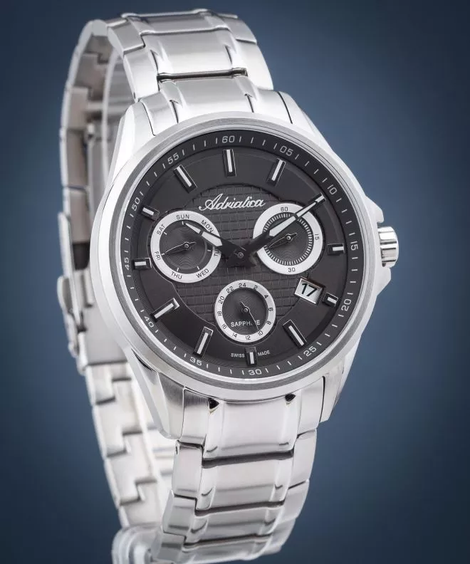 Годинник Чоловічий Adriatica Multifunction A8321.5116QF