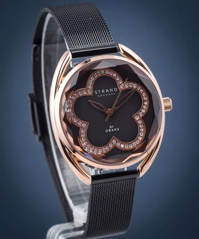 Годинник Жіночий Strand by Obaku Rose S734LXVBMB