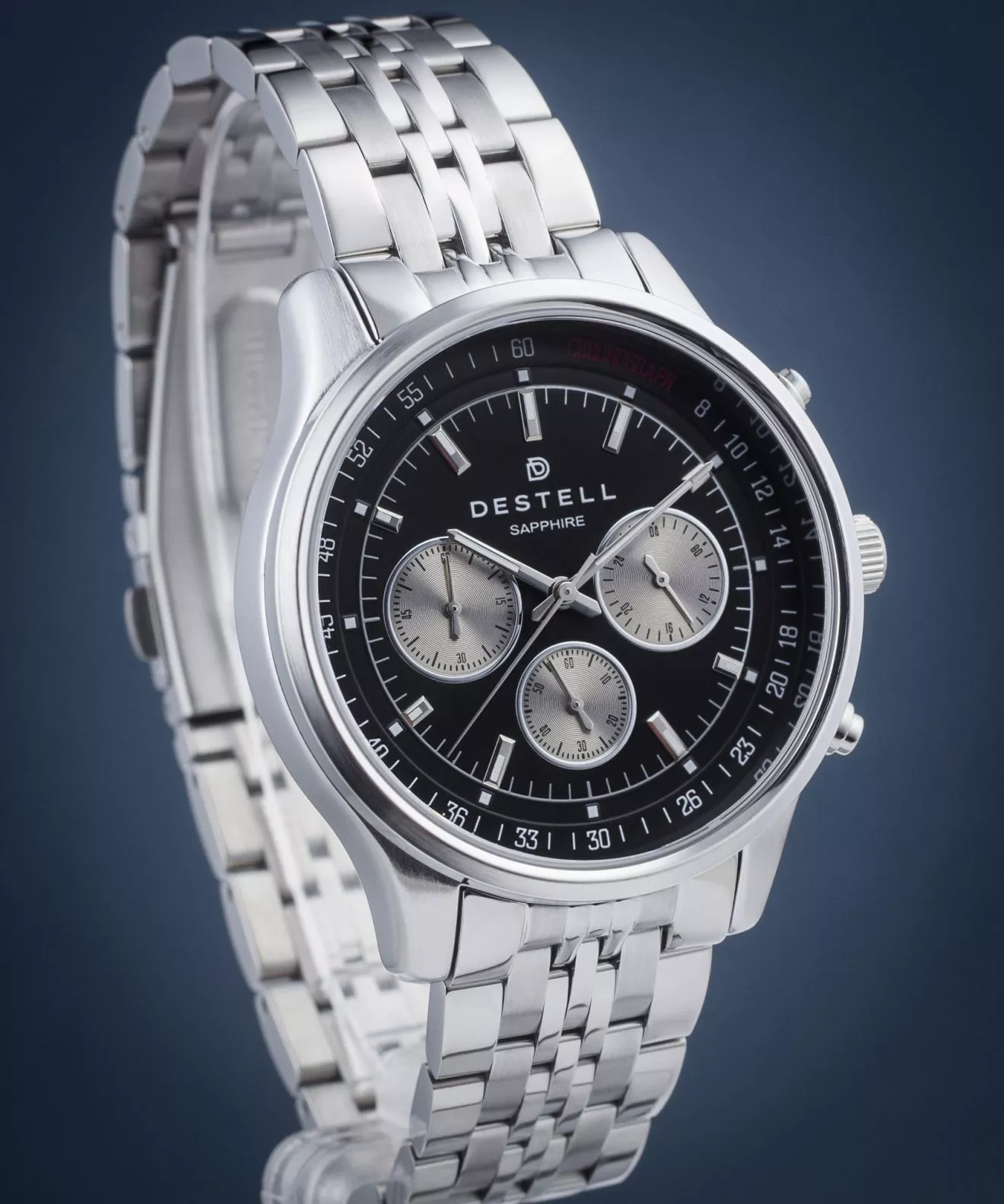 Годинник Чоловічий DESTELL Circinus Chronograph Sapphire CR415-15-205J