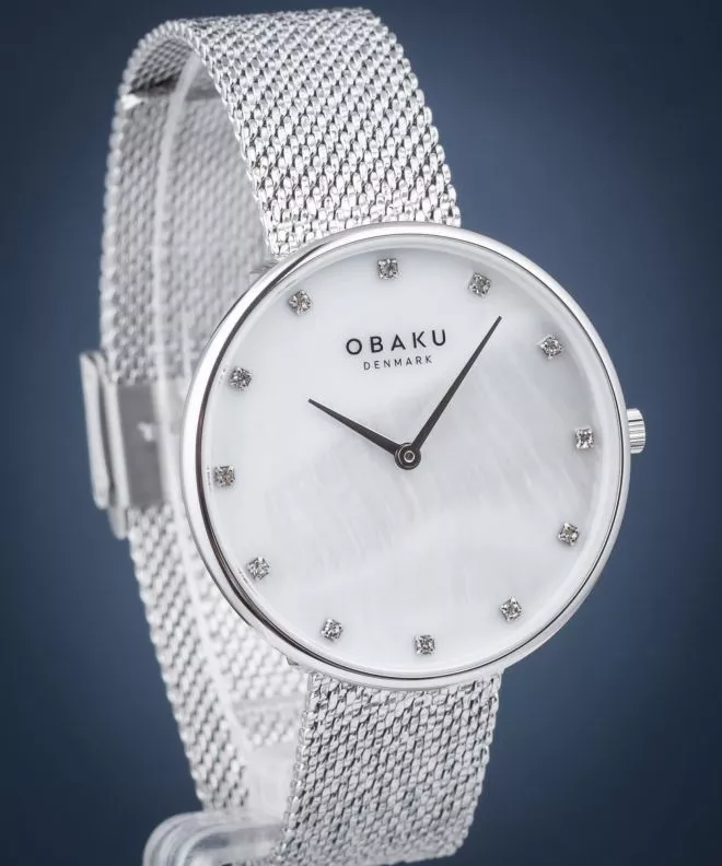 Годинник Жіночий Obaku Glans Steels V288LXCWHC