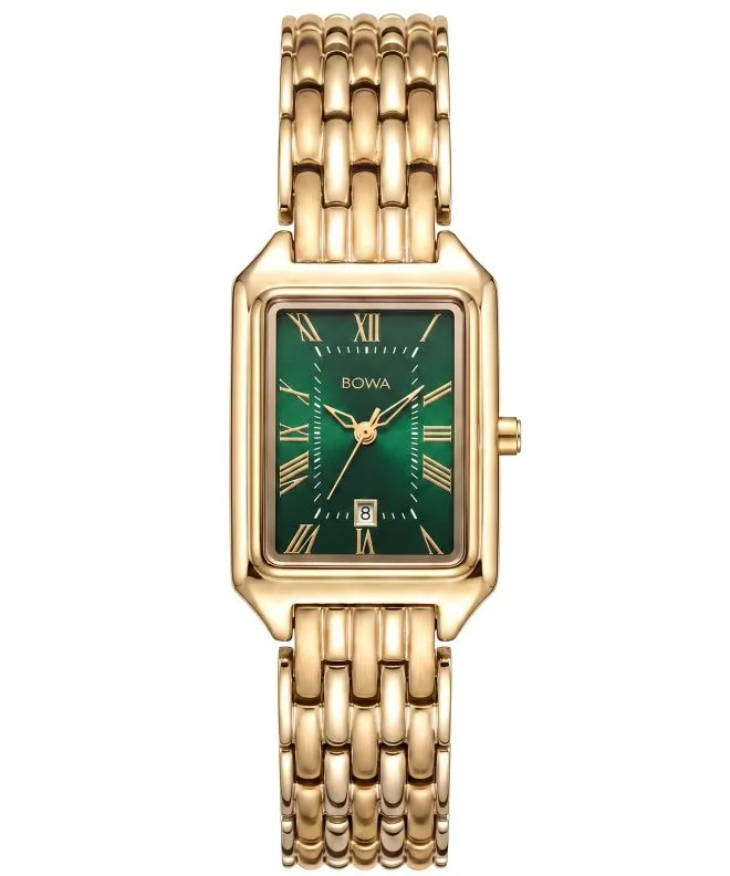 Годинник Жіночий BOWA Barcelona Green Gold Steel 23 BC235-04-144S