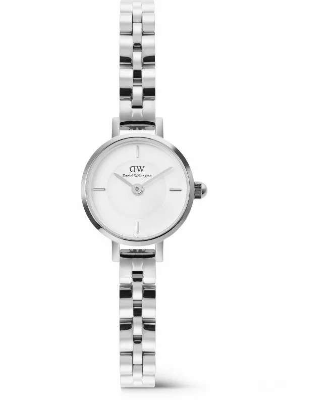 Годинник Жіночий Daniel Wellington Petite Mini Arch 3-link White Silver DW00100853