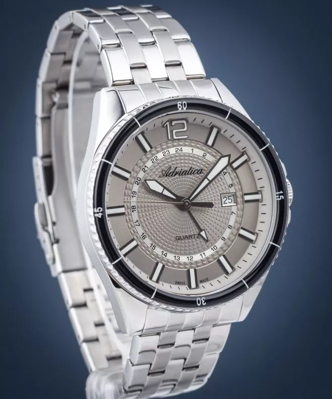 Годинник Чоловічий Adriatica GMT A8318.Y157Q