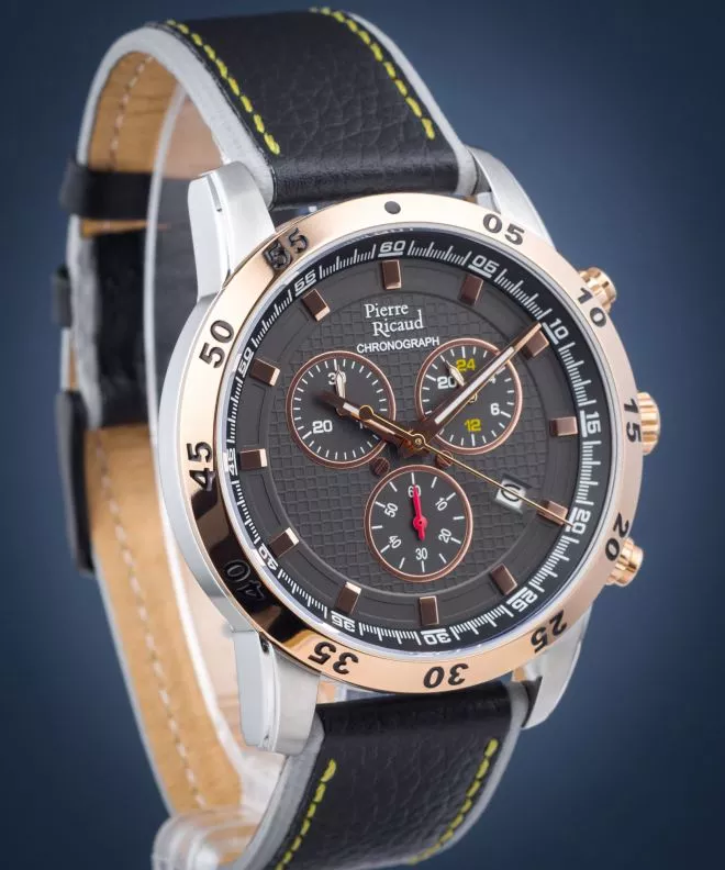 Годинник Чоловічий Pierre Ricaud Chronograph P60033.R217CH