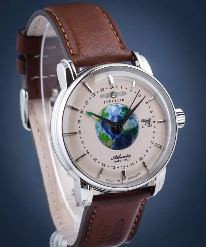 Годинник Чоловічий Zeppelin Atlantic Automatic GMT 8468-5