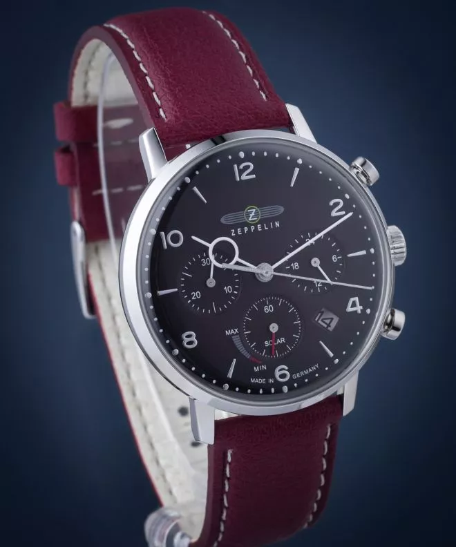 Годинник Чоловічий Zeppelin Hindenburg Solar 8086-2-N