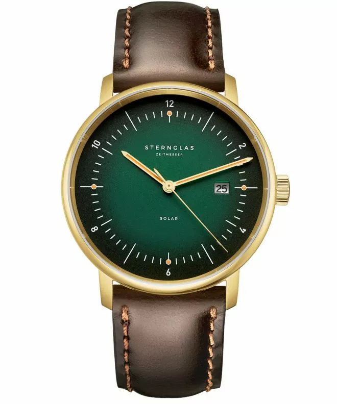 Годинник для Жінок і Чоловіків Sternglas Naos Solar S01-NS22-BR01