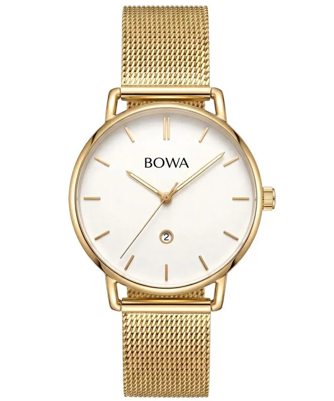 Годинник Жіночий BOWA Milan White-Gold Mesh 34 MI344-24-164M