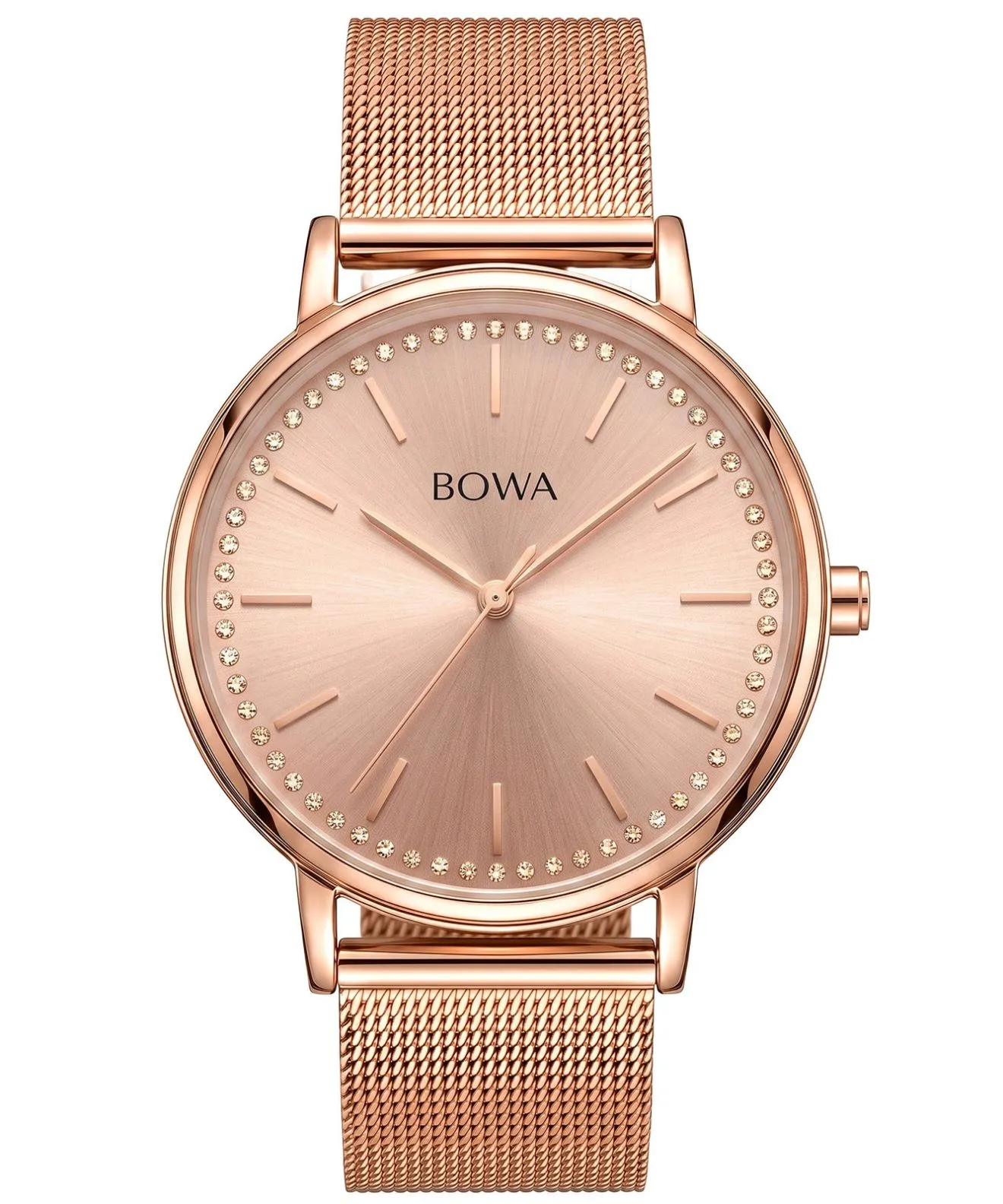 Годинник Жіночий BOWA Rio Full Rose Gold Mesh 38 RI387-77-187M