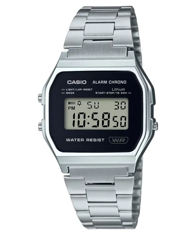 Годинник Чоловічий Casio Vintage Silver A158WEA-1EF (A158WA-1DF)