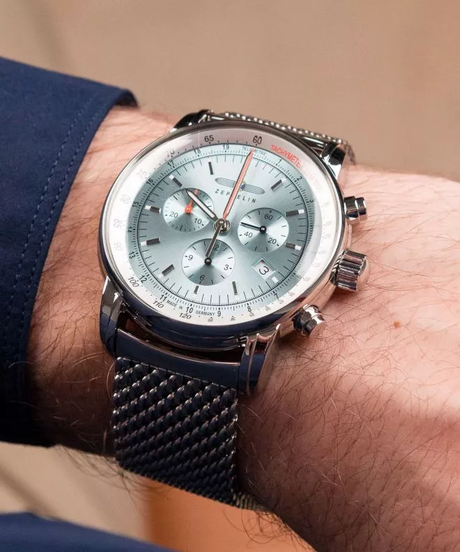 Годинник Чоловічий Zeppelin LZ 14 Marine Chronograph 8886M-3