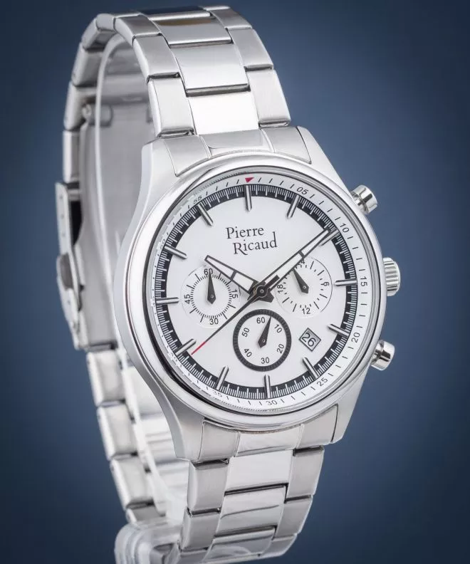 Годинник Чоловічий Pierre Ricaud Chronograph P97207.5113CH