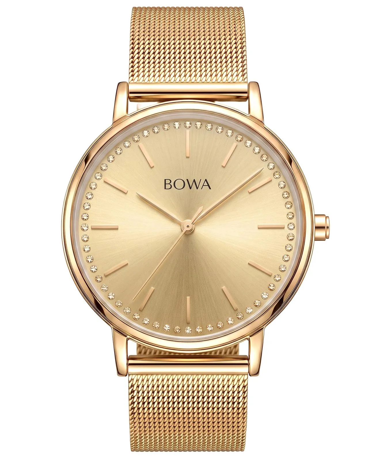 Годинник Жіночий BOWA Rio Full Gold Mesh 38 RI384-44-184M