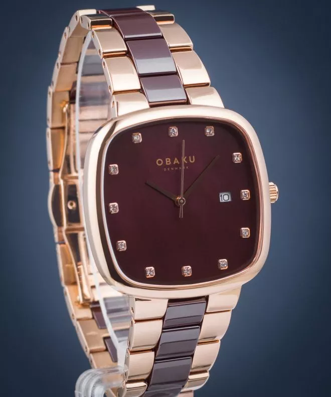 Годинник Жіночий Obaku Timian Lille Nut V282LDVNCN