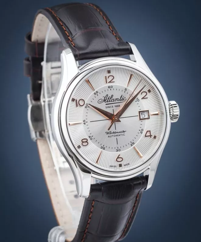 Годинник Чоловічий Atlantic Worldmaster 1888 Automatic 55750.41.25R