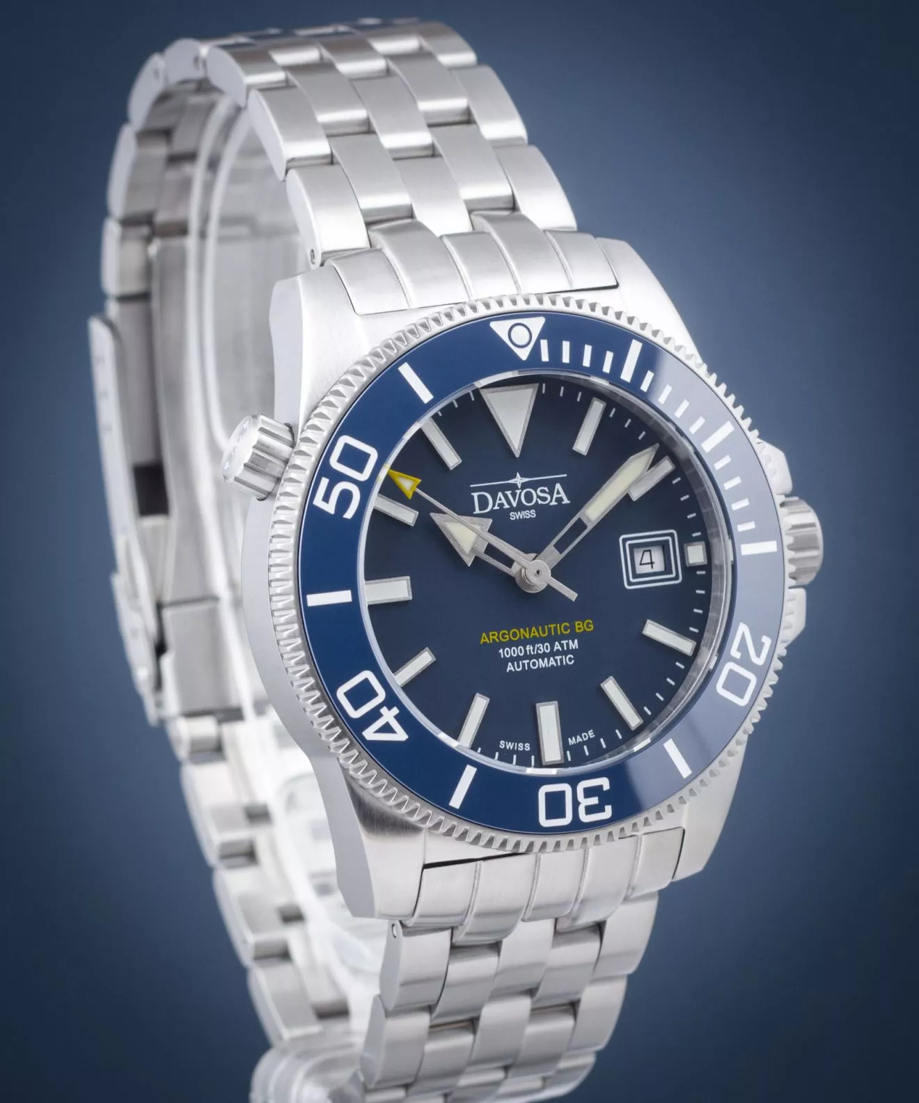 Годинник Чоловічий Davosa Argonautic BG Automatic 161.528.04
