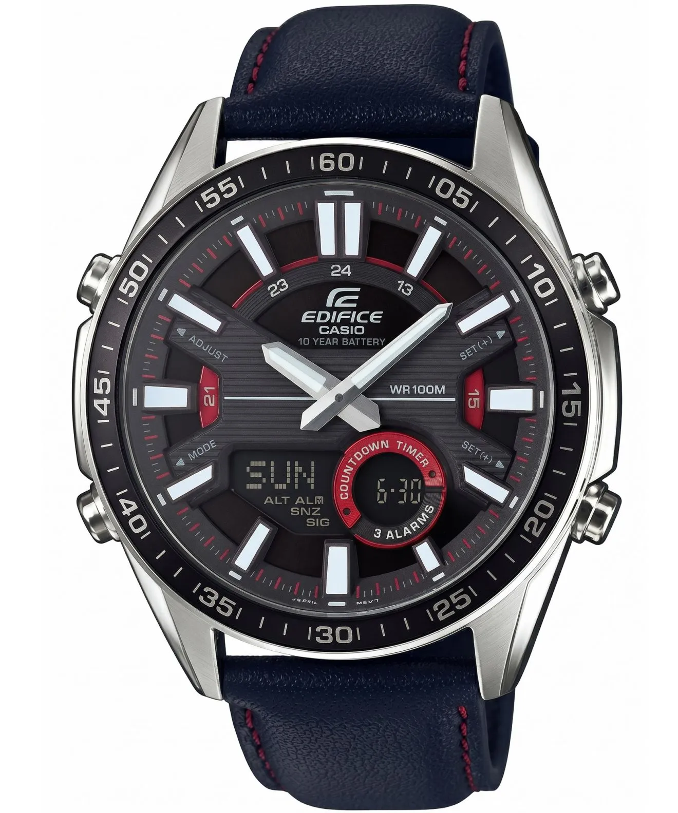 Годинник Чоловічий Casio Edifice Momentum Sporty Chronograph EFV-C100L-1AVEF