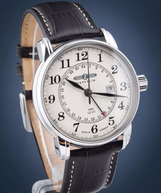Годинник Чоловічий Zeppelin LZ127 Graf Zeppelin GMT 7642-5