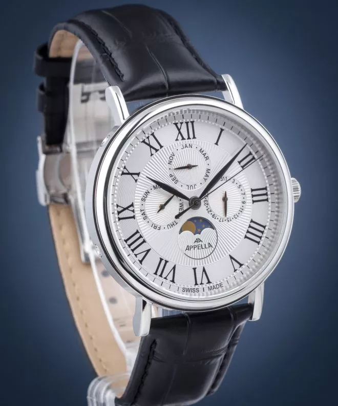 Годинник Чоловічий Appella Moonphase L70004.5233QF