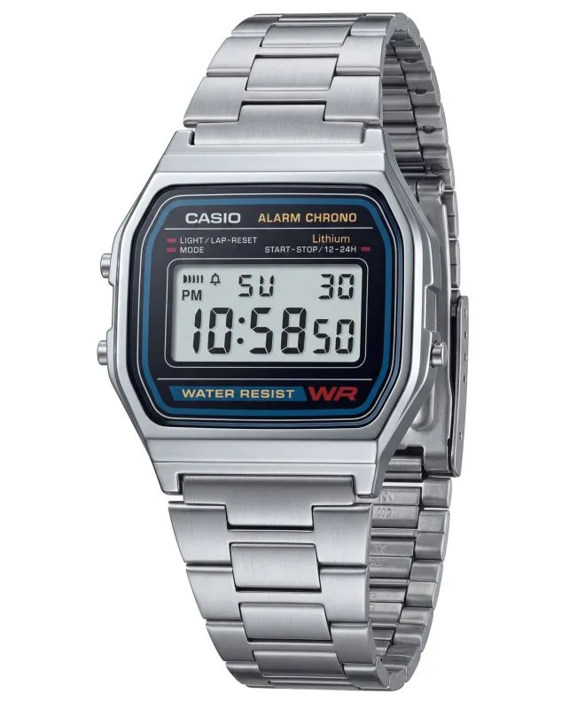 Годинник Чоловічий Casio Vintage Silver A158WEA-1EF (A158WA-1DF)