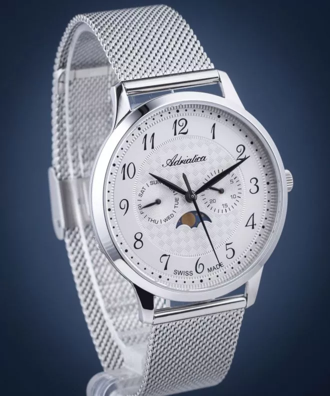 Годинник Чоловічий Adriatica Moonphase A1274.5123QF