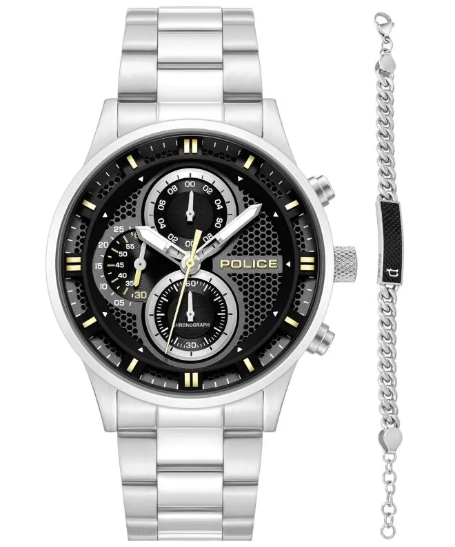 Годинник Чоловічий Police Levuka Urban SET PEWGK0092501-SET