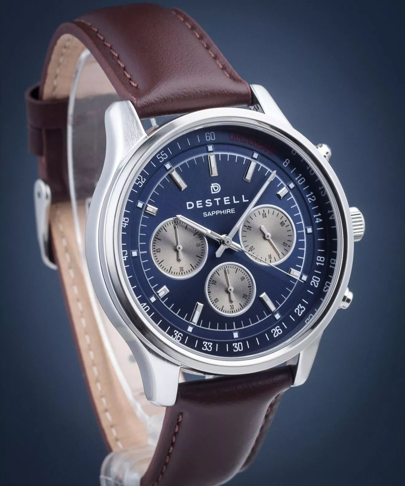 Годинник Чоловічий DESTELL Circinus Chronograph Sapphire CR415-35-209L