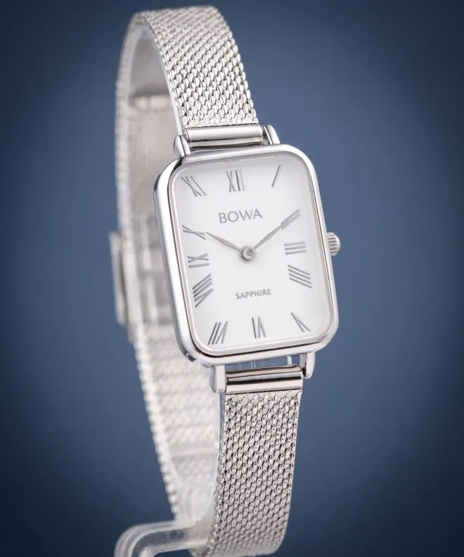 Годинник Жіночий BOWA Dubai White-Silver Mesh 20 DU205-25R-105M