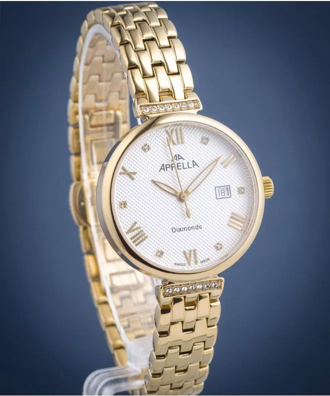 Годинник Жіночий Appella Diamonds L50006.1183DQ