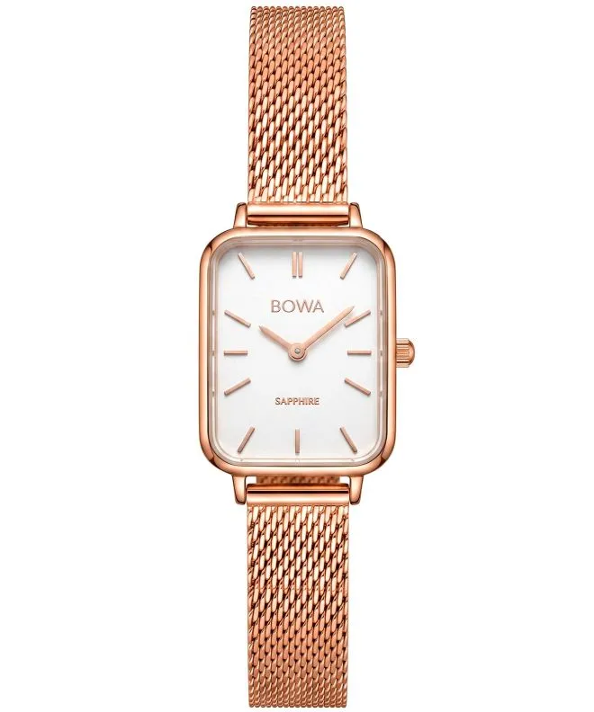 Годинник Жіночий BOWA Dubai White Rose-Gold Mesh 20 DU207-27-107M