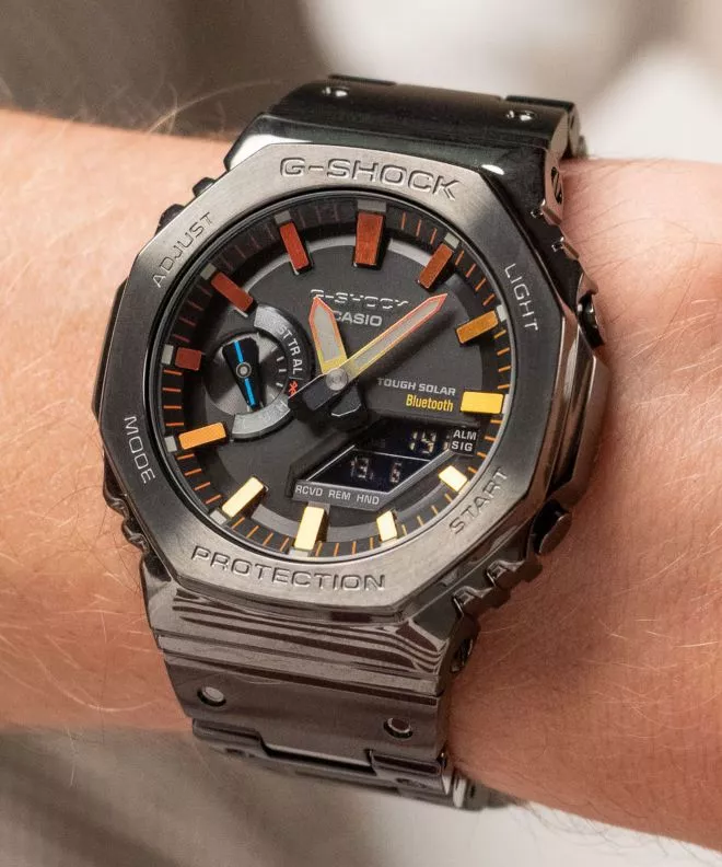 Годинник Чоловічий Casio G-Shock Octagon Classic Full Metal GM-B2100BPC-1AER