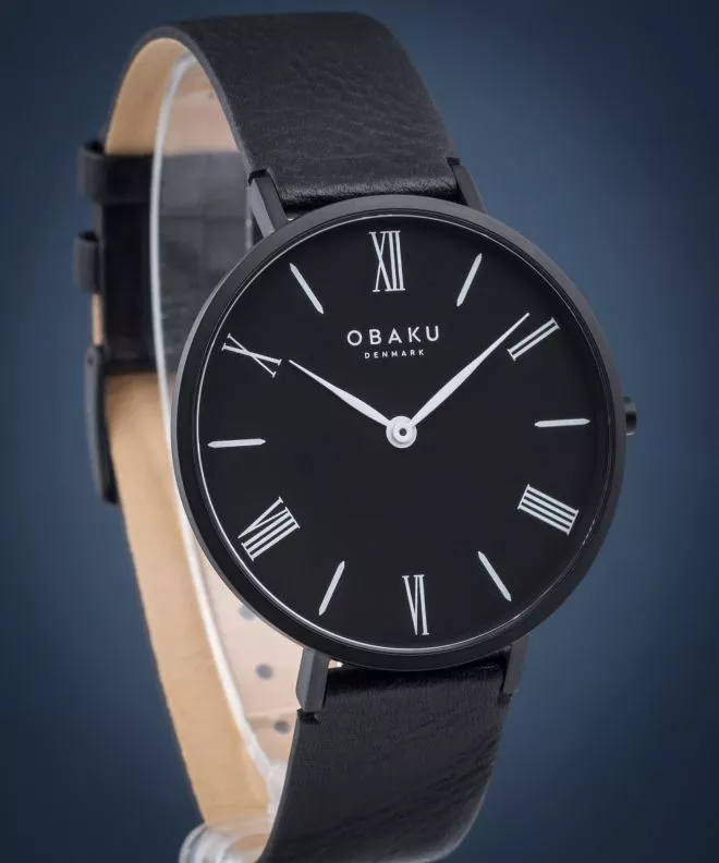 Годинник Чоловічий Obaku Folie Ebony V283GXBBRB