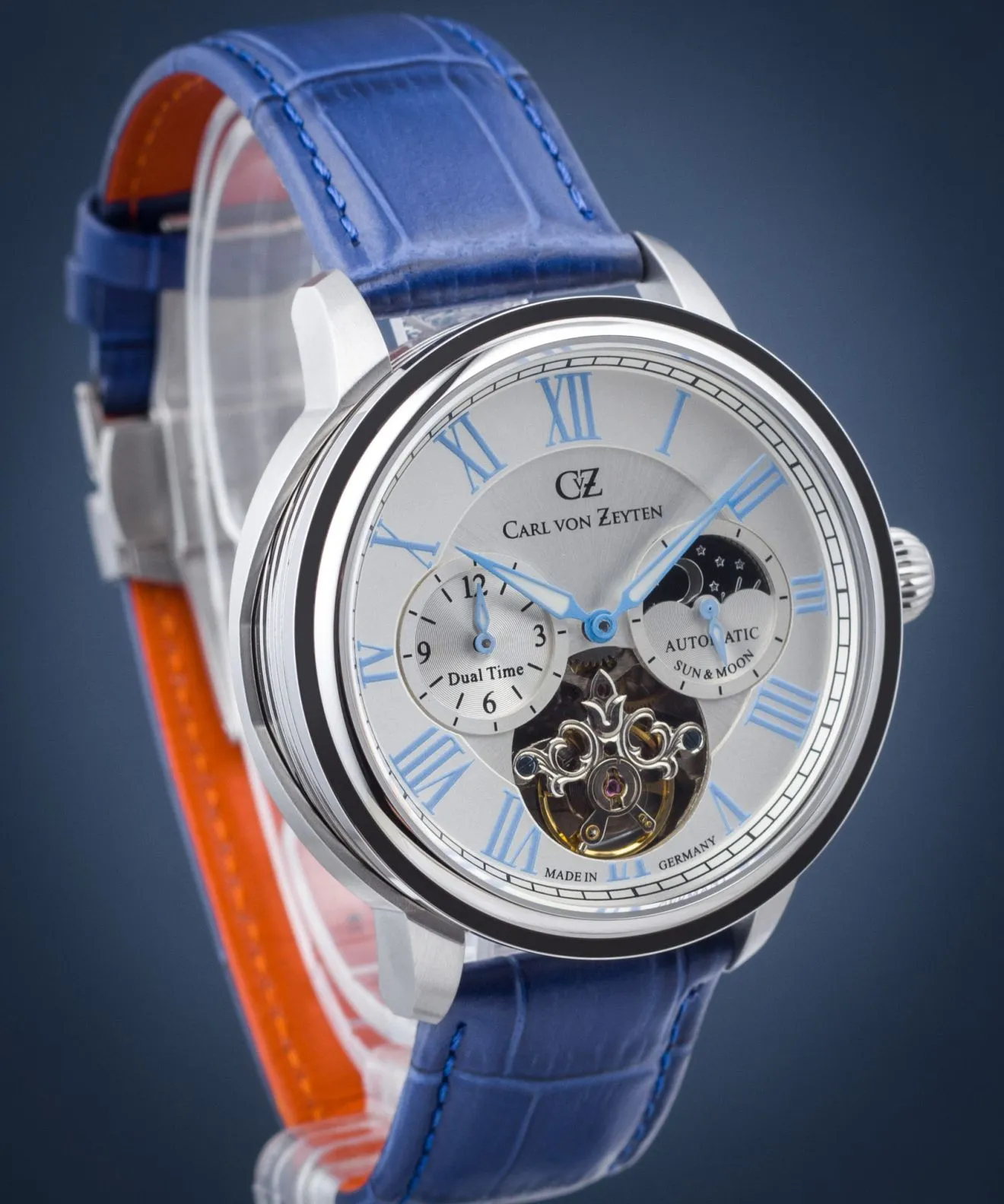Годинник Чоловічий Carl von Zeyten Schiltach Limited Edition CVZ0081WHS