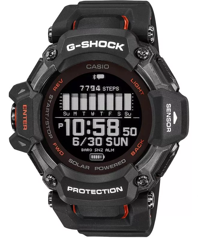Годинник Чоловічий Casio G-Shock G-Squad Bluetooth Step Tracker GBD-H2000-1AER
